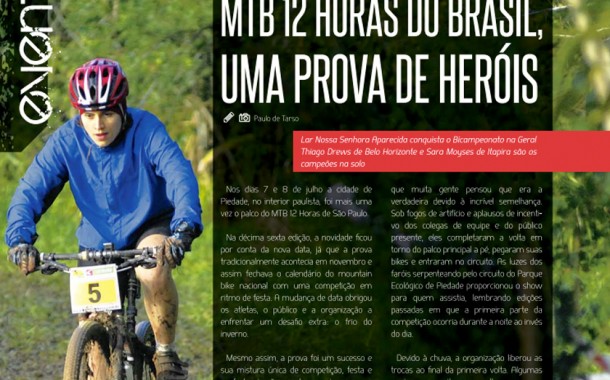 Revista Bicicleta nº 20 - MTB 12 horas uma prova de Heróis