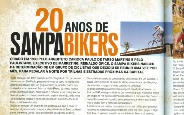 Revista Bike Action nº 159 – 20 anos de Sampa Bikers