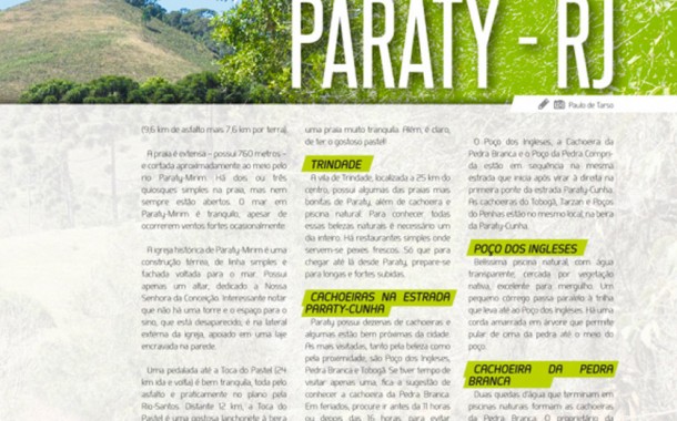 Revista Bicicleta – Roteiro – Paraty