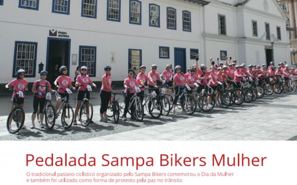 Revista Bicicleta – Mulher – Pedalada Sampa Bikers Mulher