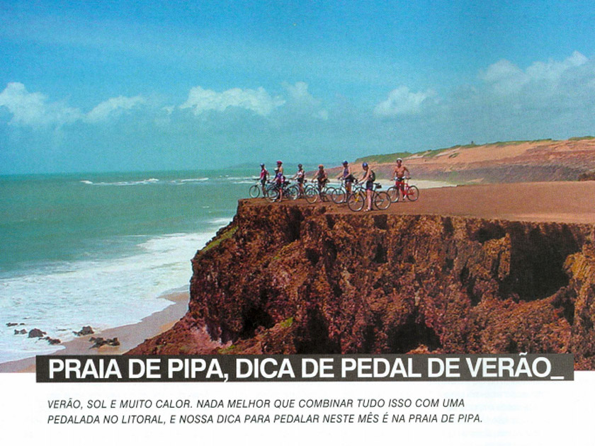 Revista Bike Action – onde pedalar – Praia de Pipa – Dica de Pedal de Verão