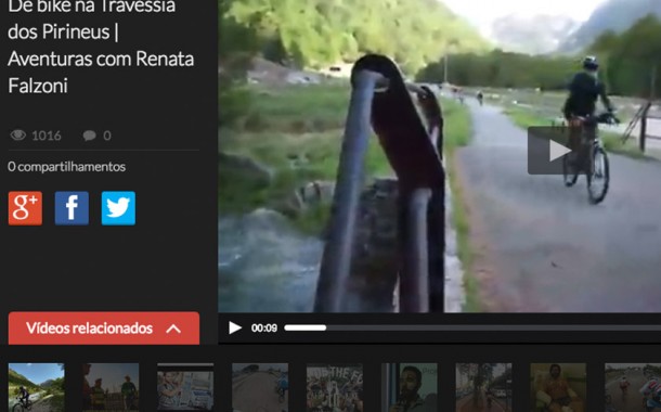 ESPN BRASIL – AVENTURAS COM RENATA FALZONI – De Bike na Travessia dos Pirineus – parte 1