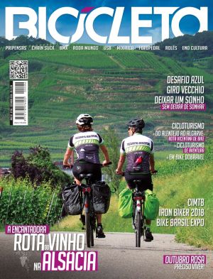 Revista Bicicleta - Setembro 2018 - Capa Cicloturismo - Alsácia